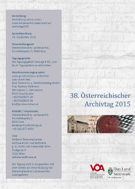 Österreichischer Archivtag 2015